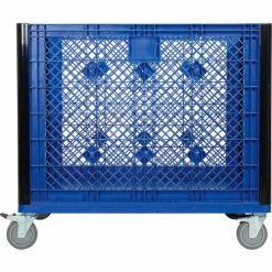 Global Industrial Easy Assembly Vented Wall Container - Casters 39-1/4 x 31-1/2 x 34 Overall 25 Global Industrial Easy Assembly Vented Wall Container - Casters 39-1/4 x 31-1/2 x 34 Overall -Containers & Organizers Sales Store 603087C 03