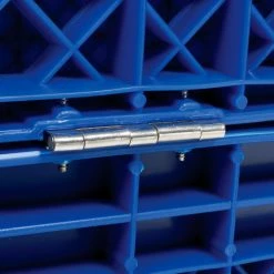 Global Industrial™ Easy Assembly Vented Wall Container - Drop Gate/Casters 39-1/4x31-1/2x34 OH -Containers & Organizers Sales Store 603087DC 12