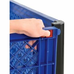 Global Industrial™ Easy Assembly Vented Wall Container - Drop Gate 39-1/4x31-1/2x33-1/2 Overall -Containers & Organizers Sales Store 603087D 08