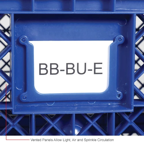 Global Industrial Easy Assembly Vented Wall Container - Lid/Casters 39-1/4x31-1/2x34 Overall 23 Global Industrial Easy Assembly Vented Wall Container - Lid/Casters 39-1/4x31-1/2x34 Overall - Image 23