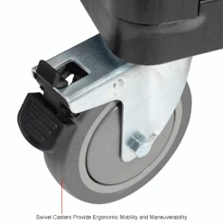 Global Industrial Easy Assembly Vented Wall Container - Lid/Casters 39-1/4x31-1/2x34 Overall 53 Global Industrial Easy Assembly Vented Wall Container - Lid/Casters 39-1/4x31-1/2x34 Overall -Containers & Organizers Sales Store 603087PIN 4wco