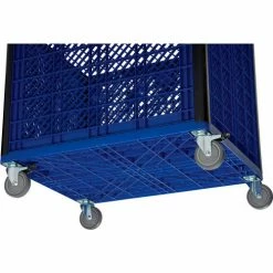 Global Industrial Easy Assembly Vented Wall Container - Lid/Casters 39-1/4x31-1/2x34 Overall 33 Global Industrial Easy Assembly Vented Wall Container - Lid/Casters 39-1/4x31-1/2x34 Overall -Containers & Organizers Sales Store 603087P 04