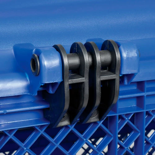 Global Industrial Easy Assembly Vented Wall Container - Lid/Casters 39-1/4x31-1/2x34 Overall 14 Global Industrial Easy Assembly Vented Wall Container - Lid/Casters 39-1/4x31-1/2x34 Overall - Image 14