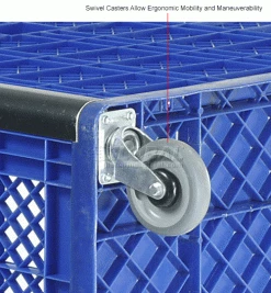 Global Industrial Easy Assembly Vented Wall Container - Lid/Casters 39-1/4x31-1/2x34 Overall 54 Global Industrial Easy Assembly Vented Wall Container - Lid/Casters 39-1/4x31-1/2x34 Overall -Containers & Organizers Sales Store 603087P 5wco 1