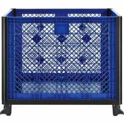 Global Industrial™ Easy Assembly Vented Wall Container 39-1/4 x 31-1/2 x 33-1/2 Overall -Containers & Organizers Sales Store 603087 02