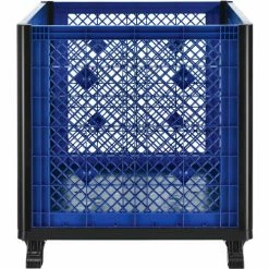 Global Industrial™ Easy Assembly Vented Wall Container 39-1/4 x 31-1/2 x 33-1/2 Overall -Containers & Organizers Sales Store 603087 03