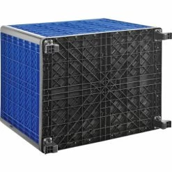 Global Industrial™ Easy Assembly Vented Wall Container 39-1/4 x 31-1/2 x 33-1/2 Overall -Containers & Organizers Sales Store 603087 06
