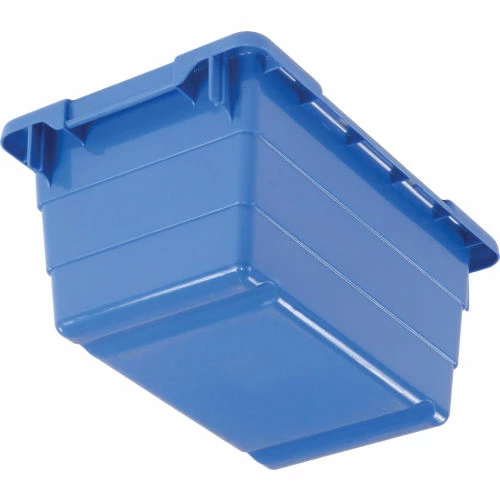 Quantum Storage Systems Quantum Cross Stack Nest Tub TUB1711-8 - 17-1/4 x 11 x 8 Blue - Pkg Qty 6 9 Quantum Storage Systems Quantum Cross Stack Nest Tub TUB1711-8 - 17-1/4 x 11 x 8 Blue - Pkg Qty 6 - Image 9
