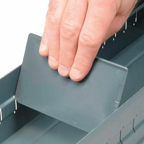 Durham Mfg. Durham Steel Parts Drawer Cabinet Dividers 036-95 - Price for Pack of 96 1 Durham Mfg. Durham Steel Parts Drawer Cabinet Dividers 036-95 - Price for Pack of 96