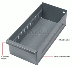Durham Mfg. Durham Steel Parts Drawer 783-95 - 5-3/8"W x 11-1/4"D x 3-1/2"H -Containers & Organizers Sales Store 603359 1wco