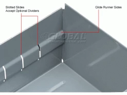 Durham Mfg. Durham Steel Parts Drawer 023-95 - 5-3/8"W x 11-1/4"D x 2-3/4"H 23 Durham Mfg. Durham Steel Parts Drawer 023-95 - 5-3/8"W x 11-1/4"D x 2-3/4"H -Containers & Organizers Sales Store 603359 3wco