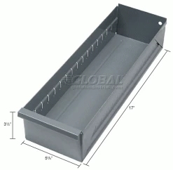Durham Mfg. Durham Steel Parts Drawer 784-95 - 5-3/8"W x 17"D x 3-1/2"H 21 Durham Mfg. Durham Steel Parts Drawer 784-95 - 5-3/8"W x 17"D x 3-1/2"H -Containers & Organizers Sales Store 603360 dim