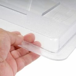 Rubbermaid 3310-00 Clear Lid 18 x 12 - Pkg Qty 6 -Containers & Organizers Sales Store 652451CL 03