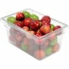 Rubbermaid 3304-00 Clear Plastic Box 5 Gallon 18 x12 x 9 - Pkg Qty 6