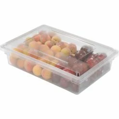 Rubbermaid 3308-00 Clear Plastic Box 8.5 Gallon 18 x 26 x 6 - Pkg Qty 6 -Containers & Organizers Sales Store 652453CL 03