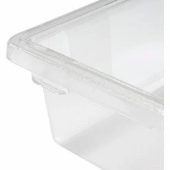 Rubbermaid 3308-00 Clear Plastic Box 8.5 Gallon 18 x 26 x 6 - Pkg Qty 6 -Containers & Organizers Sales Store 652453CL 06