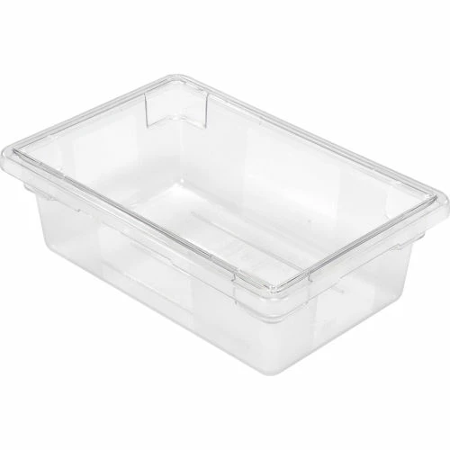 Rubbermaid 3309-00 Clear Plastic Box 3.5 Gallon 18 x12 x 6 - Pkg Qty 6 2 Rubbermaid 3309-00 Clear Plastic Box 3.5 Gallon 18 x12 x 6 - Pkg Qty 6 - Image 2