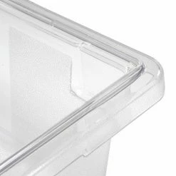 Rubbermaid 3309-00 Clear Plastic Box 3.5 Gallon 18 x12 x 6 - Pkg Qty 6 12 Rubbermaid 3309-00 Clear Plastic Box 3.5 Gallon 18 x12 x 6 - Pkg Qty 6 -Containers & Organizers Sales Store 652457CL 03