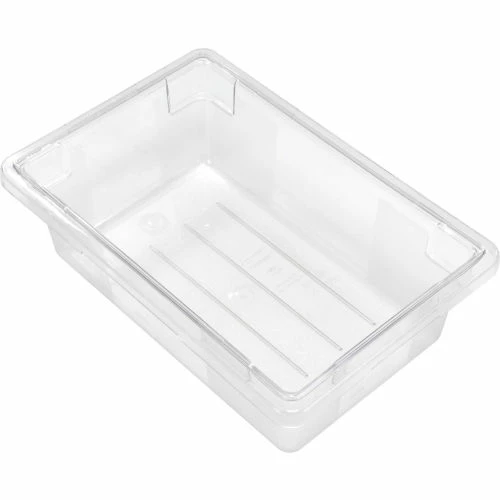 Rubbermaid 3309-00 Clear Plastic Box 3.5 Gallon 18 x12 x 6 - Pkg Qty 6 6 Rubbermaid 3309-00 Clear Plastic Box 3.5 Gallon 18 x12 x 6 - Pkg Qty 6 - Image 6