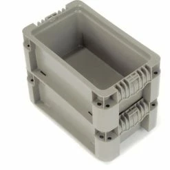 Global Industrial Stackable Straight Wall Container, Solid, 12"Lx7-3/8"Wx5"H, Gray 15 Global Industrial Stackable Straight Wall Container, Solid, 12"Lx7-3/8"Wx5"H, Gray -Containers & Organizers Sales Store 652740 02