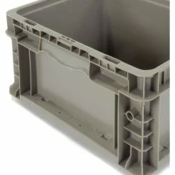 Global Industrial Stackable Straight Wall Container, Solid, 12"Lx15"Wx7-1/2"H, Gray 20 Global Industrial Stackable Straight Wall Container, Solid, 12"Lx15"Wx7-1/2"H, Gray -Containers & Organizers Sales Store 652742 04