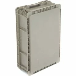 Global Industrial Stackable Straight Wall Container, Solid, 24"Lx15"Wx7-1/2"H, Gray 21 Global Industrial Stackable Straight Wall Container, Solid, 24"Lx15"Wx7-1/2"H, Gray -Containers & Organizers Sales Store 652745 07 1