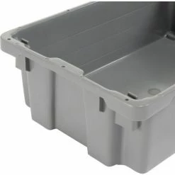 LEWISBins SN2012-6 Polyethylene Container 20"L x 13"W x 6-1/4"H, Gray - Pkg Qty 5 -Containers & Organizers Sales Store 652905GY 07