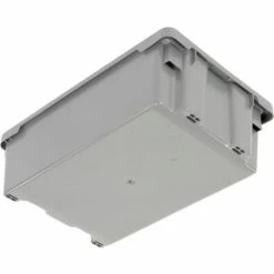 LEWISBins SN2012-6 Polyethylene Container 20"L x 13"W x 6-1/4"H, Gray - Pkg Qty 5 -Containers & Organizers Sales Store 652905GY 11