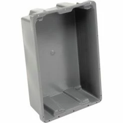 LEWISBins SN2012-6 Polyethylene Container 20"L x 13"W x 6-1/4"H, Gray - Pkg Qty 5 -Containers & Organizers Sales Store 652905GY 12