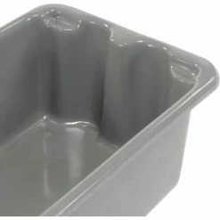 LEWISBins SN2414-8 Polyethylene Container 24"L x 14"W x 8"H, Gray - Pkg Qty 5 -Containers & Organizers Sales Store 652907GY 08