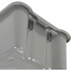 LEWISBins SN2414-8 Polyethylene Container 24"L x 14"W x 8"H, Gray - Pkg Qty 5 -Containers & Organizers Sales Store 652907GY 11