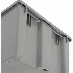 LEWISBins SN2420-13 Polyethylene Container 24"L x 20"W x 13"H, Gray - Pkg Qty 5 -Containers & Organizers Sales Store 652908GY 13