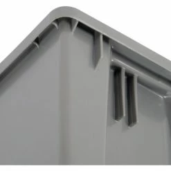 LEWISBins SN2420-13 Polyethylene Container 24"L x 20"W x 13"H, Gray - Pkg Qty 5 -Containers & Organizers Sales Store 652908GY 14