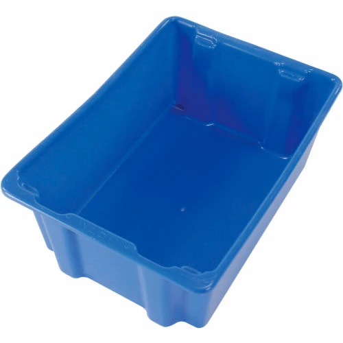 LEWISBins SN2618-10 Polyethylene Container 26"L x 18-3/4"W x 10"H, Blue - Pkg Qty 5 14 LEWISBins SN2618-10 Polyethylene Container 26"L x 18-3/4"W x 10"H, Blue - Pkg Qty 5 - Image 14