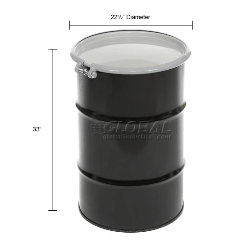 Global Industrial Carbon Steel Drum 55 Gallon Open Head 13 Global Industrial Carbon Steel Drum 55 Gallon Open Head - Image 13