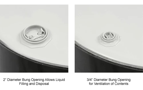 Global Industrial Carbon Steel Drum 30 Gallon Closed Head with Epoxy Phenolic Lining 10 Global Industrial Carbon Steel Drum 30 Gallon Closed Head with Epoxy Phenolic Lining - Image 10