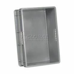 Global Industrial Solid Straight Wall Container, 23-3/4"Lx15-3/4"Wx8-1/4"H, Gray - Pkg Qty 4 17 Global Industrial Solid Straight Wall Container, 23-3/4"Lx15-3/4"Wx8-1/4"H, Gray - Pkg Qty 4 -Containers & Organizers Sales Store 662124 03