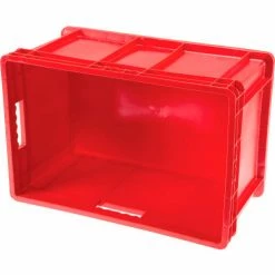 Global Industrial Solid Straight Wall Container, 23-3/4"Lx15-3/4"Wx12-1/4"H, Red - Pkg Qty 3 9 Global Industrial Solid Straight Wall Container, 23-3/4"Lx15-3/4"Wx12-1/4"H, Red - Pkg Qty 3 -Containers & Organizers Sales Store 662125RD 02