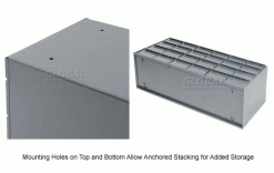 Durham Mfg. Durham Steel Storage Parts Drawer Cabinet 031-95 - 24 Drawers -Containers & Organizers Sales Store 752351 4wco