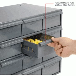 Durham Mfg. Durham Steel Storage Parts Drawer Cabinet 033-95 - 24 Drawers 24 Durham Mfg. Durham Steel Storage Parts Drawer Cabinet 033-95 - 24 Drawers -Containers & Organizers Sales Store 752352 2wco