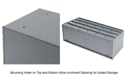 Durham Mfg. Durham Steel Storage Parts Drawer Cabinet 033-95 - 24 Drawers 13 Durham Mfg. Durham Steel Storage Parts Drawer Cabinet 033-95 - 24 Drawers - Image 13