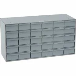 Durham Mfg. Durham Steel Storage Parts Drawer Cabinet 034-95 - 30 Drawers
