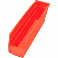 Akro-Mils Plastic Nesting Storage Shelf Bin 30110 - 2-3/4"W x 11-5/8"D x 4"H Red - Pkg Qty 24 -Containers & Organizers Sales Store 752355RD 09