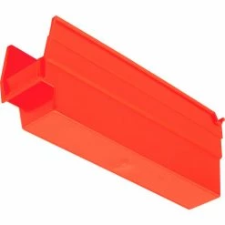 Akro-Mils Plastic Nesting Storage Shelf Bin 30110 - 2-3/4"W x 11-5/8"D x 4"H Red - Pkg Qty 24 -Containers & Organizers Sales Store 752355RD 11