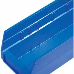 Akro-Mils Plastic Nesting Storage Shelf Bin 30124 - 4-1/8"W x 23-5/8"D x 4"H Blue - Pkg Qty 12 25 Akro-Mils Plastic Nesting Storage Shelf Bin 30124 - 4-1/8"W x 23-5/8"D x 4"H Blue - Pkg Qty 12 -Containers & Organizers Sales Store 752356BL 07