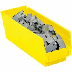 Akro-Mils Plastic Nesting Storage Shelf Bin 30120 - 4-1/8"W x 11-5/8"D x 4"H Yellow - Pkg Qty 24 20 Akro-Mils Plastic Nesting Storage Shelf Bin 30120 - 4-1/8"W x 11-5/8"D x 4"H Yellow - Pkg Qty 24 -Containers & Organizers Sales Store 752356YL 02