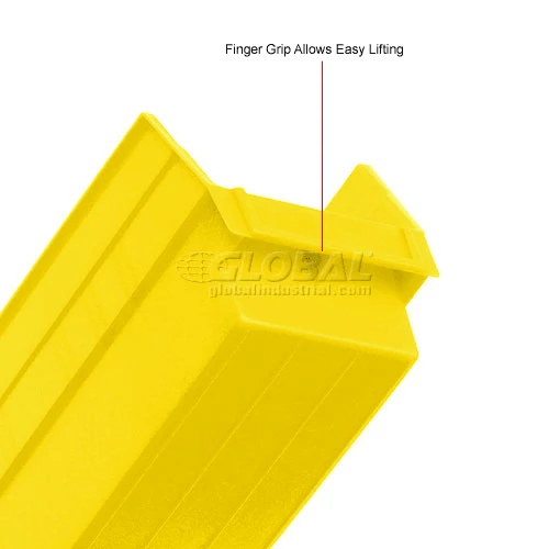 Akro-Mils Plastic Nesting Storage Shelf Bin 30120 - 4-1/8"W x 11-5/8"D x 4"H Yellow - Pkg Qty 24 16 Akro-Mils Plastic Nesting Storage Shelf Bin 30120 - 4-1/8"W x 11-5/8"D x 4"H Yellow - Pkg Qty 24 - Image 16