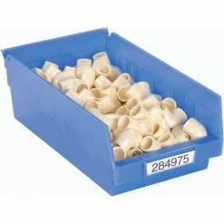 Akro-Mils Plastic Nesting Storage Shelf Bin 30130 - 6-5/8"W x 11-5/8"D x 4"H Blue - Pkg Qty 12 -Containers & Organizers Sales Store 752359BL 04