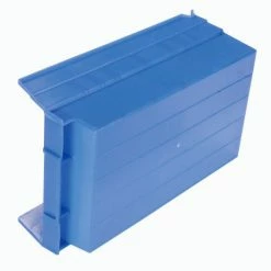 Akro-Mils Plastic Nesting Storage Shelf Bin 30130 - 6-5/8"W x 11-5/8"D x 4"H Blue - Pkg Qty 12 -Containers & Organizers Sales Store 752359BL 09