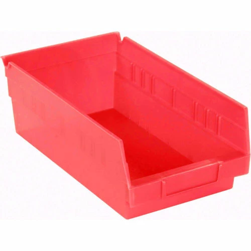 Akro-Mils Plastic Nesting Storage Shelf Bin 30150 - 8-3/8"W x 11-5/8"D x 4"H Red - Pkg Qty 12 1 Akro-Mils Plastic Nesting Storage Shelf Bin 30150 - 8-3/8"W x 11-5/8"D x 4"H Red - Pkg Qty 12